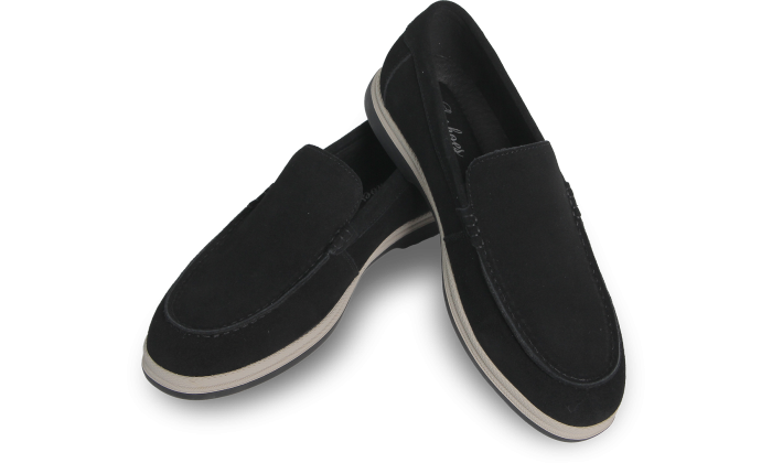 Лофери чоловічі чорні (M30-10222-2) 4S Shoes Lifexpert