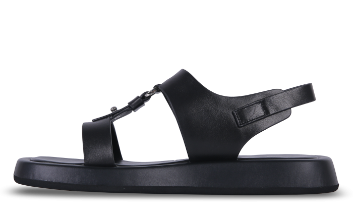 Босоніжки чорні жіночі (A316-W01) 4S Shoes