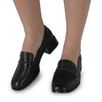 Туфлі чорні жіночі (YF82140-1-Y1) 4S Shoes Bonetti