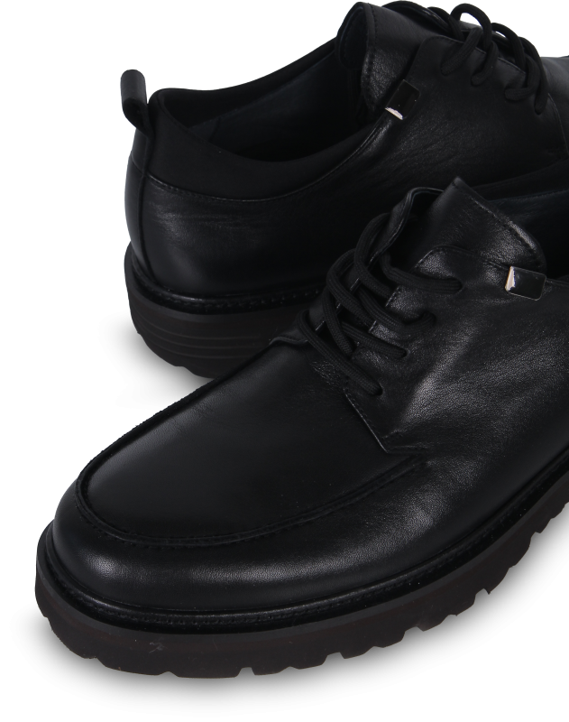 Туфлі чорні чоловічі (MC126A-2A) 4S Shoes