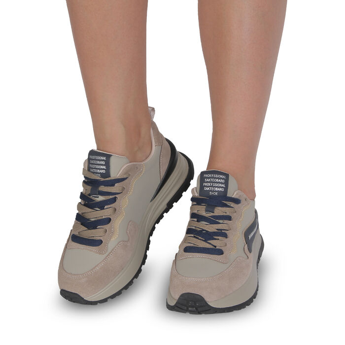 Кросівки сірі жіночі (C18-70HU) 4S Shoes Melanda