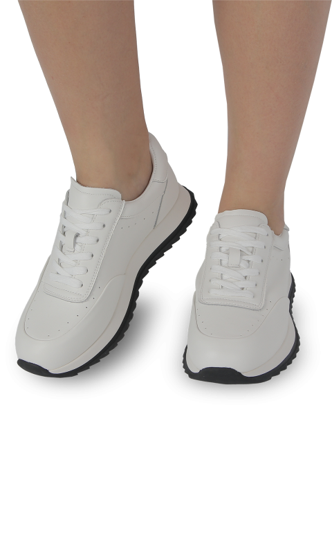 Кросівки білі жіночі (114-22337) 4S Shoes Credit first