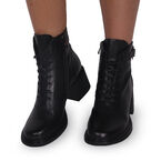 Черевики чорні жіночі (PW2610-H978) 4S Shoes Mossani