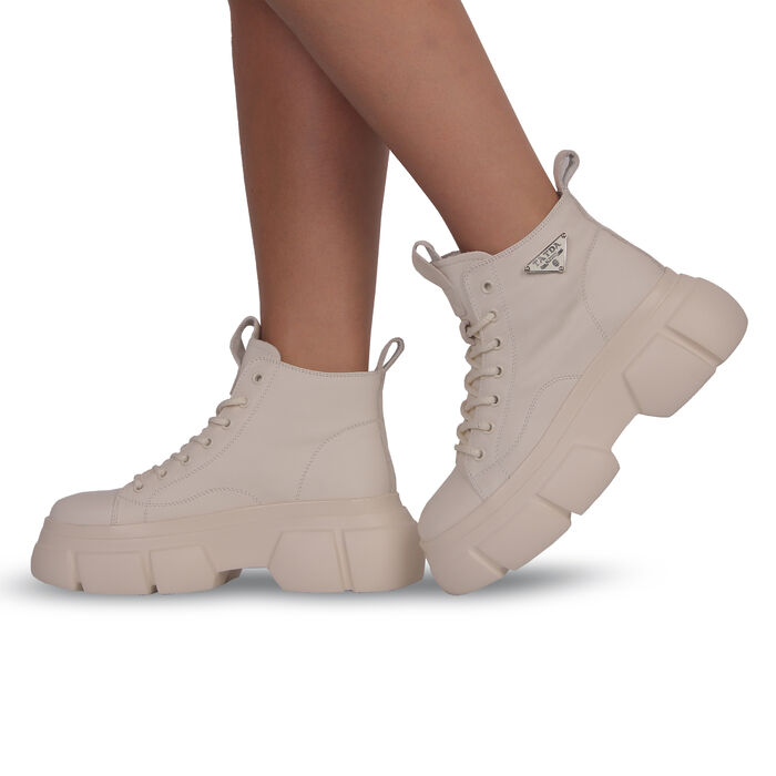 Черевики білі жіночі (39016-1B) 4S Shoes Melanda