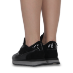 Кросівки чорні жіночі (2023-1) 4S Shoes