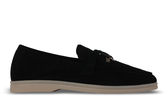 Лофери жіночі чорні (43182H-1-H1) 4S Shoes