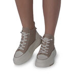 Снікерси бежеві жіночі (B88152-X) 4S Shoes Berisstini