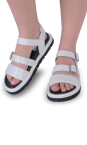 Босоніжки білі жіночі (2315-03-A239) 4S Shoes Cruse