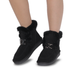 Уггі чорні жіночі (W803001M) 4S Shoes Bonetti
