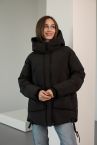 Куртка чорна жіноча (CH23506) Chanevia