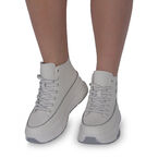Снікерси сірі жіночі (162-1) 4S Shoes Prima