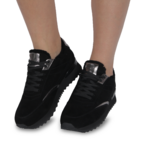 Кросівки чорні жіночі (8736-201) 4S Shoes