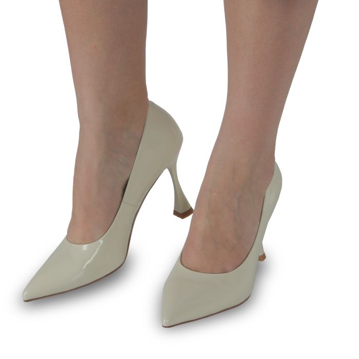 Туфлі жіночі бежеві (HS-2712-207C) 4S Shoes Glossi