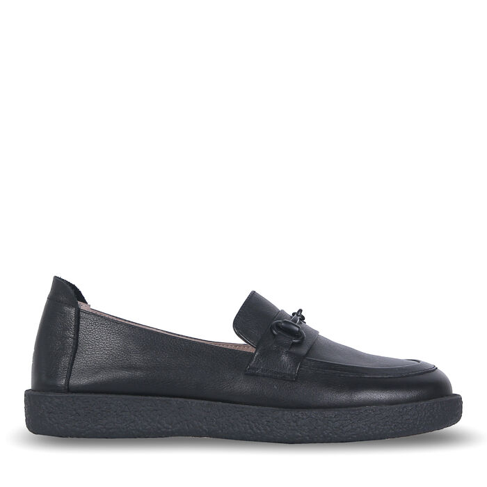 Туфлі чорні жіночі (A49-7323-A843) 4S Shoes
