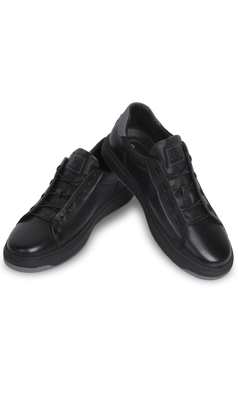 Туфлі чорні спорт. чоловічі (9921N-1) 4S Shoes Berisstin