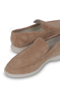 Лофери жіночі бежеві (C001-6232) 4S Shoes