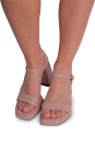 Босоніжки рожеві жіночі (H9229-H183F-10SH) 4S Shoes Glossi