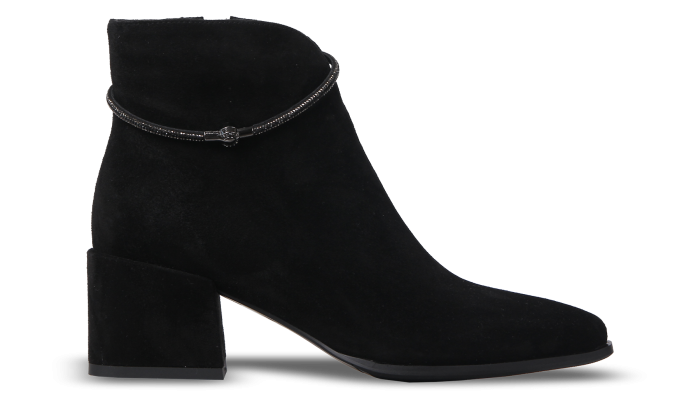 Черевики чорні жіночі (AY616-E7-S02) 4S Shoes Angelo Vani