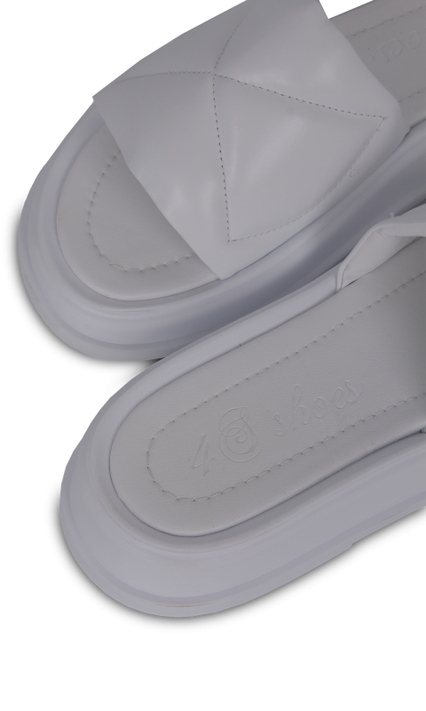 Сабо білі жіночі (380) 4S Shoes