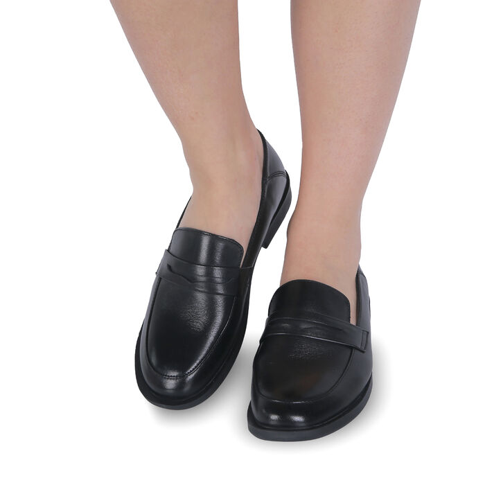 Туфлі чорні жіночі (Q8186) 4S Shoes QuQi