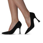 Туфлі чорні жіночі (269A-F02-C49) 4S Shoes Angelo Vani