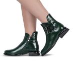 Черевики зелені жіночі (H2237-A1586-F832) 4S Shoes Cruse