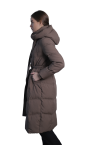 Куртка коричнева жіноча (CH23613) Chanevia