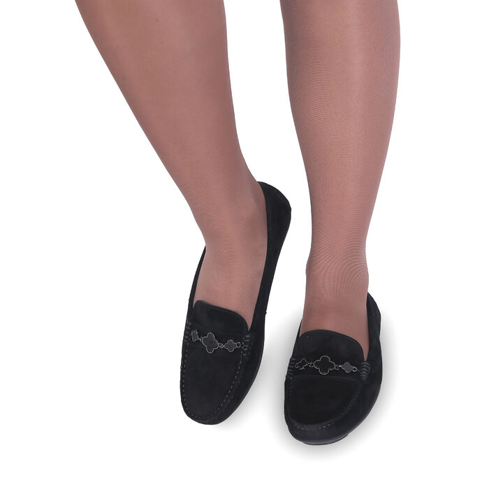 Мокасини чорні жіночі (1929-20) 4S Shoes