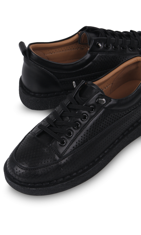 Кеди жіночі чорні (A50-F29975-7) 4S Shoes Lifexpert