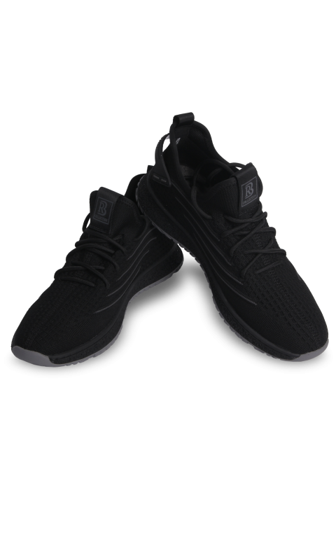 Кросівки чорні чоловічі (8629-1) 4S Shoes Berisstini