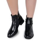 Черевики чорні жіночі (H2237-A1586-F830) 4S Shoes Cruse