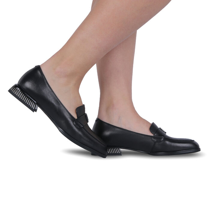 Туфлі чорні жіночі (B12-H426-Z03) 4S Shoes Nadi Bella