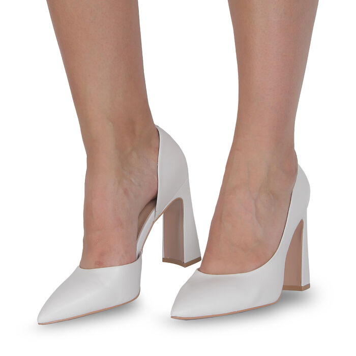 Туфлі білі жіночі (2117AB-F23-S69) 4S Shoes Rosa