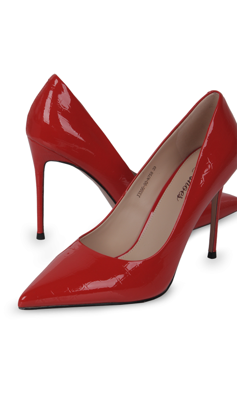 Туфлі жіночі червоні (j3396-90-N758) 4S Shoes