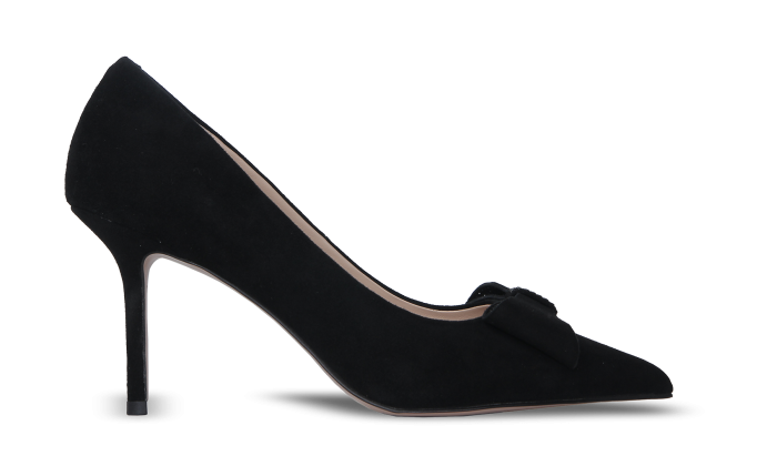 Туфлі жіночі чорні (HS2055-201B) 4S Shoes Glossi