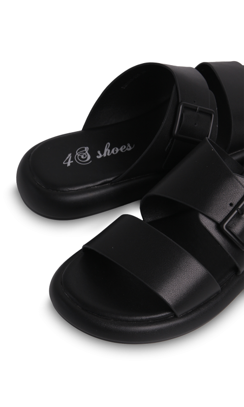 Сабо жіночі чорні (B25865-528) 4S Shoes