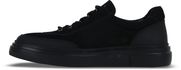 Кеди чорні чоловічі (H115-2) 4S Shoes