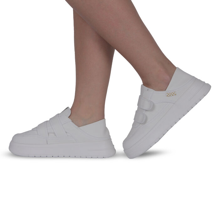 Кросівки білі жіночі (T10063-B) 4S Shoes Berisstini