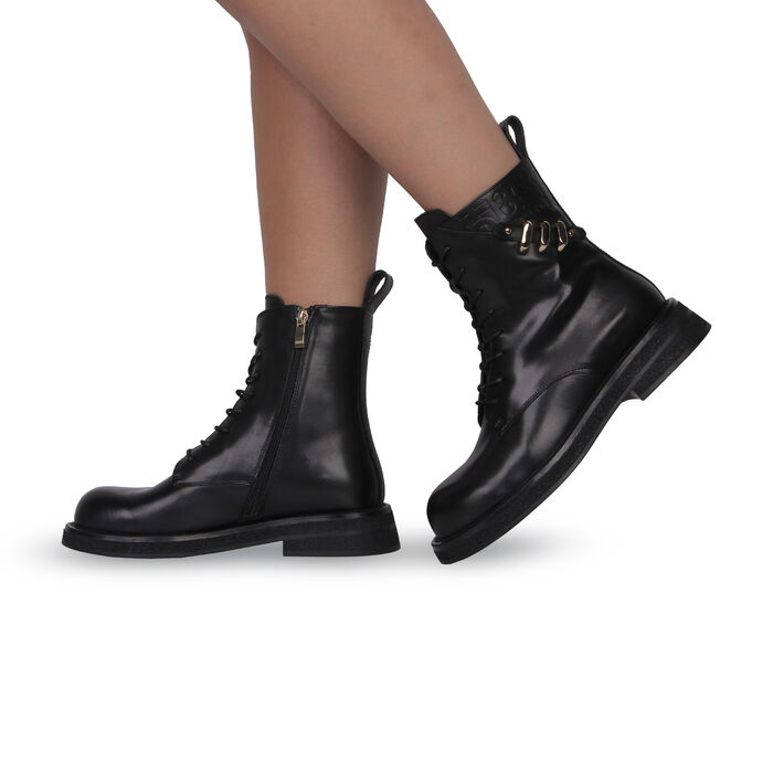 Черевики чорні жіночі (5858R-2-H) 4S Shoes Berisstini