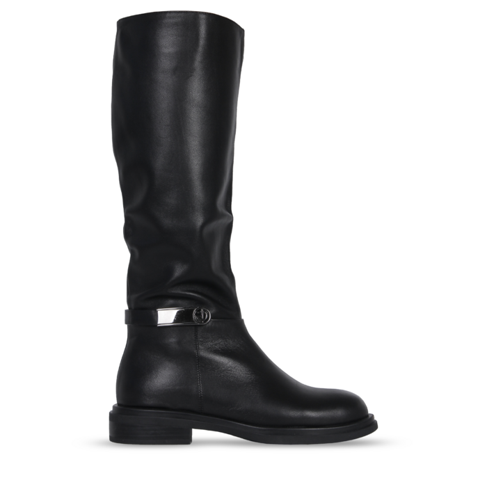 Чоботи чорні жіночі (C673-997BM-N81) 4S Shoes Bonetti