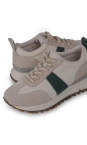 Кросівки жіночі бежево-зелені (230220) 4S Shoes