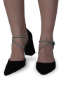 Туфлі жіночі чорні (NV72606K-R98-Y002) 4S Shoes