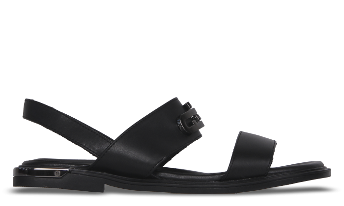Босоніжки чорні жіночі (K9678-8H)  4S Shoes Aiformaria