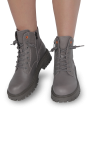 Черевики сірі жіночі (803R-6-C) 4S Shoes Berisstini