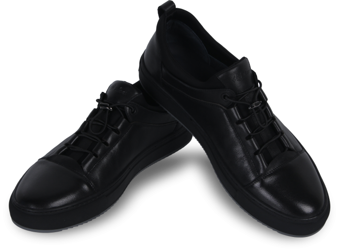 Кеди чорні чоловічі (M820A-11A) 4S Shoes