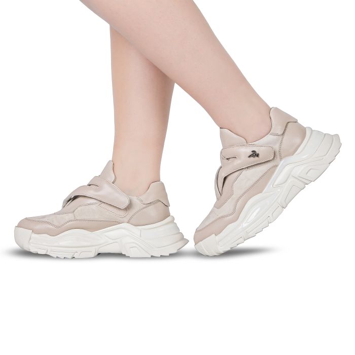 Кросівки бежеві жіночі (2980-1-A40\j6) 4S Shoes