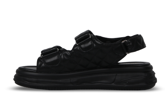 Босоніжки жіночі чорні (F6280-2) 4S Shoes Prima