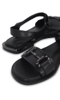 Босоніжки чорні жіночі (K9678-9H) 4S Shoes Aiformaria