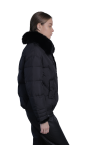 Куртка чорна жіноча (CH23020) Chanevia