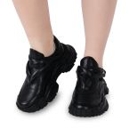 Кросівки чорні жіночі (2980-1-P1) 4S Shoes